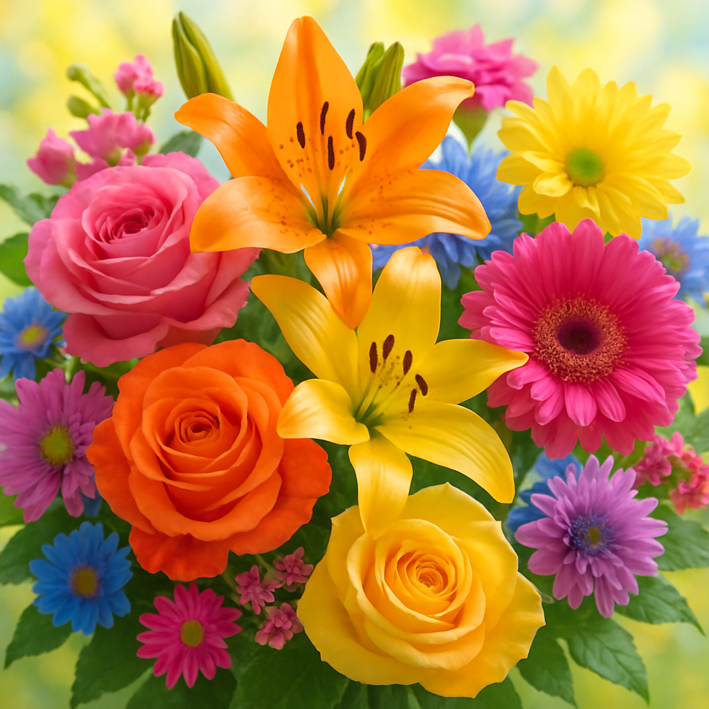 A beautiful flower arrangement